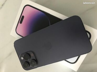 беловодск телефон: IPhone 14 Pro Max, Колдонулган, 256 ГБ, Кабель, Куту, Каптама, 85 %