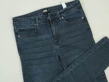 szare jeansy mom fit: Jeans, SinSay, M (EU 38), condition - Good