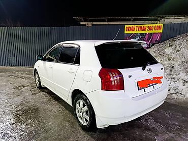 corolla runx: Toyota Allex: 2003 г., 1.5 л, Автомат, Бензин — 4
