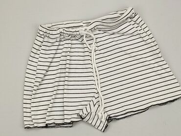 białe bluzki z krótkim rekawem: Krótkie Spodenki Damskie, SinSay, S, stan - Dobry