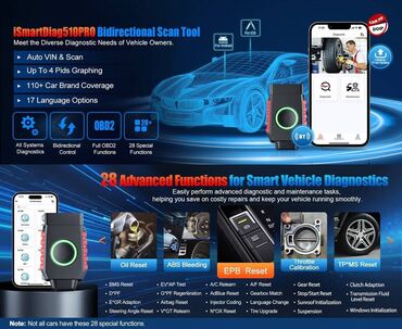 Alati za automobile: Novo - Vident iSmartDiag510 Pro Bluetooth 28+ Full OBD2 Novo - Vident — 22
