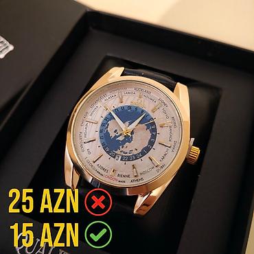 Наручные часы: Dünyanın şəhərləri ilə “World Time” dizaynlı qol saatı - Korpus — 1