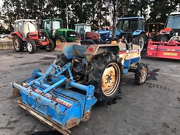 Мини-тракторы Mitsubishi: Продается Японский мини трактор Митцубисси МТ2201 с фрезой, 4х — 2