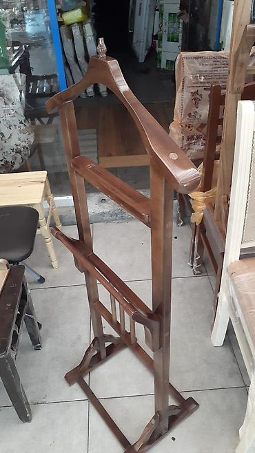 Asılqanlar: Kəstum, köynək asmaq üçün asılqan. Təmiz fısdıq ağacından hazırlanma — 6