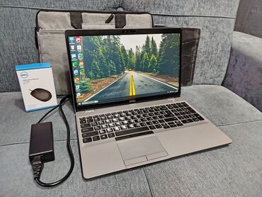 microsoft ноутбук: Ноутбук, Dell, 16 ГБ ОЗУ, Intel Core i7, 15.6 ", Б/у, Для работы, учебы, память NVMe SSD