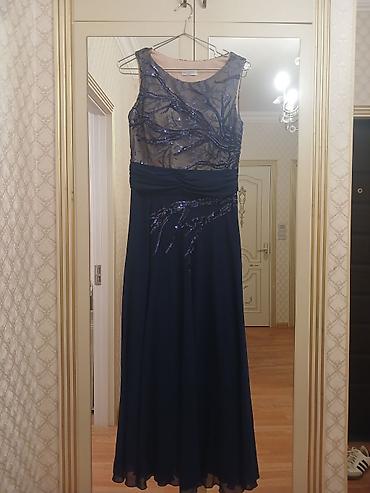 Ziyafət donları: 1) Bəzəkli yaxalı maxi don - Rəng: tünd bənövşəyi - Model: qolsuz — 8