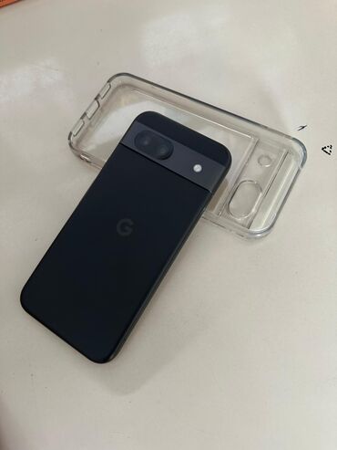 а32 телефон: Google Pixel 8, Б/у, 256 ГБ, цвет - Черный, 1 SIM, eSIM