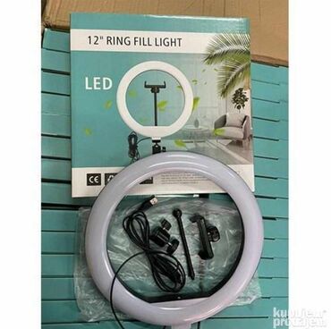 Mobilni telefoni i aksesoari: Ring light 12 inča - precnika 30.48cm ring fill light led lampa u