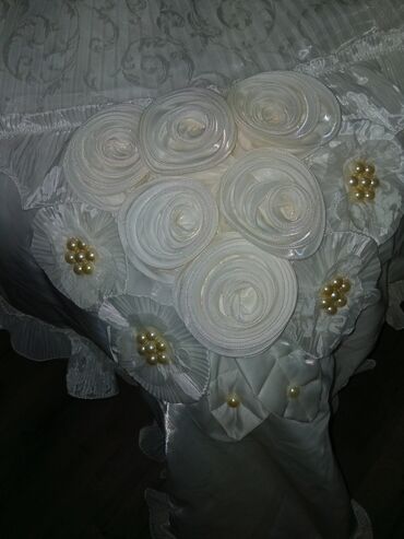 Örtüklər: Yataq üçün Yeni rəng - Ağ Yataq örtüyü — 5