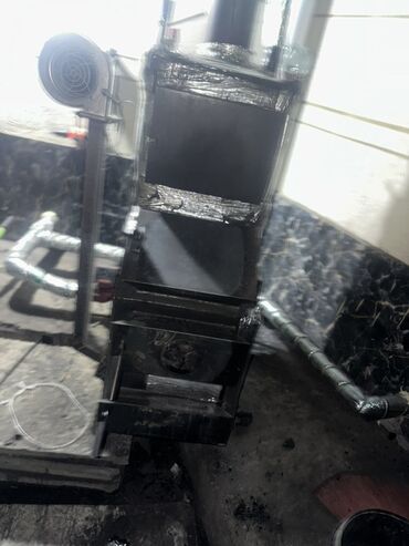 Буржуйки: Твердотопливная печь-утилизатор (металл) Котел полуавтомат 300-330кв — 2