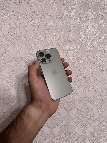 IPhone 16 Pro, 128 GB, Natural Titanium, Zəmanət, Simsiz şarj, Face ID lalafo.az -da IPhone 16 Pro, 128 GB, Natural Titanium, Zəmanət, Simsiz şarj, Face ID