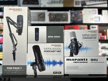 Kontrollerlər: Marantz Mikrofonları 95 AZN-den başlayan qiymətləri ilə Marantz M4U -