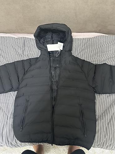 коляска изи волкер: Пуховик ZARA с капюшоном, черный. Куртка не носилась новая!!! Продам — 10