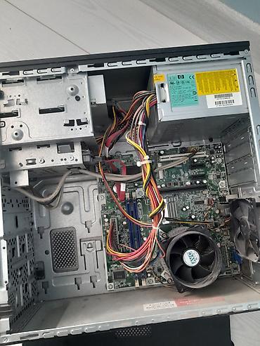 hdd case: Два системных блока формата ATX. 1) Верхний — HP (черный корпус): - — 3