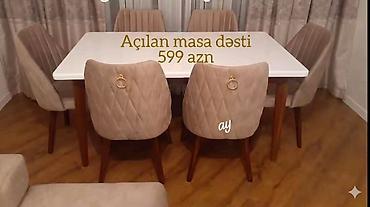 perde yuma: Yeni, Açılan, 6 stul — 1