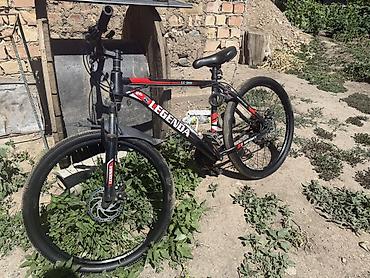 жосткий трос: Горный велосипед Legenda LC-2600 - Диаметр колёс: 26" - Рама — 2