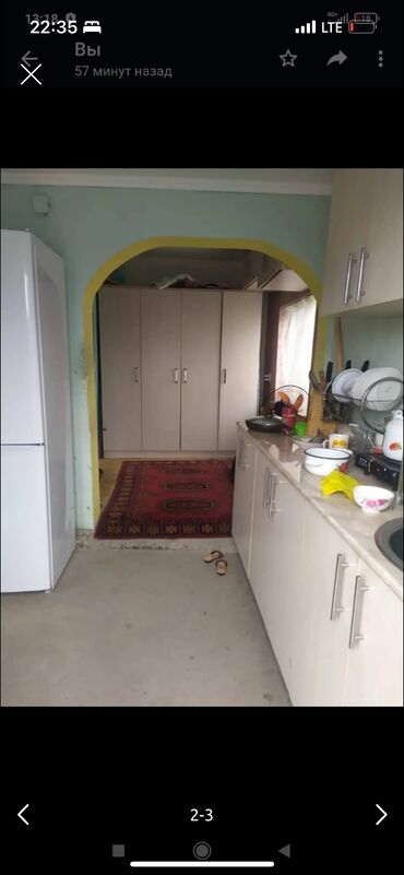 долгосрочная аренда домов ош: 60 м², 3 комнаты