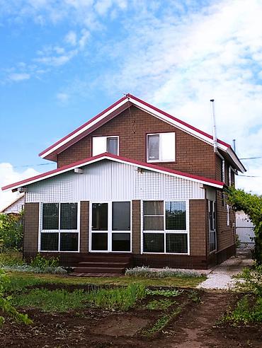 Кыймылсыз мүлк: 🏡 ОБМЕН СОВРЕМЕННОГО ДОМА 114 м² НА УЧАСТКЕ 10 СОТОК  НА ДОМ В ГОРОДЕ — 10