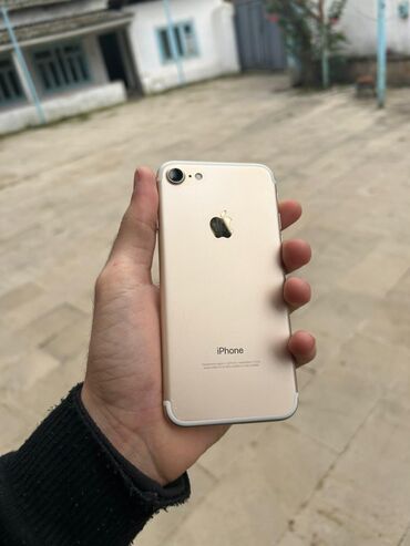 i̇pone xs: IPhone 7, 32 ГБ, Золотой, Отпечаток пальца, Беспроводная зарядка, С документами