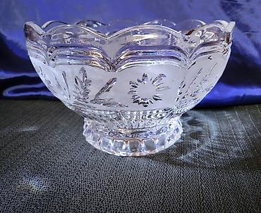 Ostali antikviteti: Cinija kristal Zajecar velika iz 70ih.god. Cinija kristal — 1