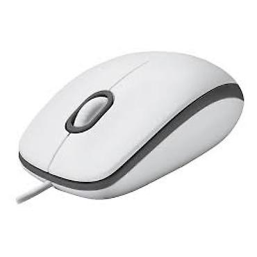apple magic mouse: Logitech M100 910-006764 White USB Simli Optik Mouse Sadə, etibarlı — 3