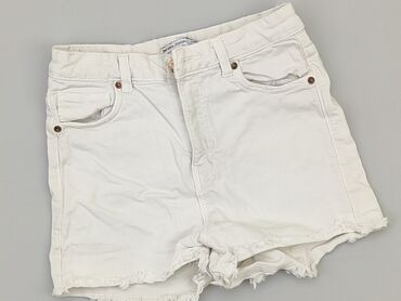 spodnie dresowe z prostą nogawką: Shorts, Bershka, M (EU 38), condition - Good