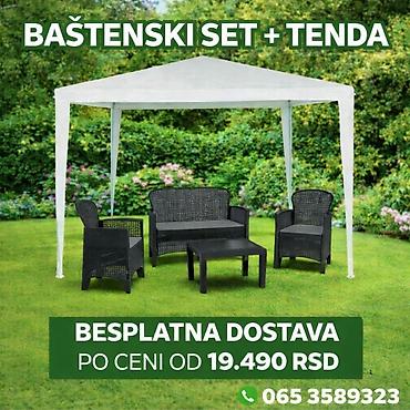 tenda harmonika: Set za dvorište + tenda – 19.490 RSD uz BESPLATNU DOSTAVU Kontakt — 1