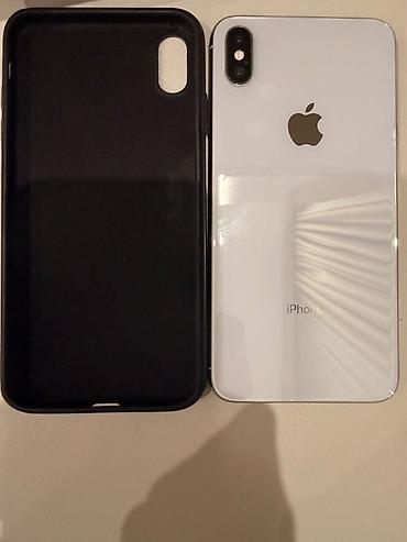 ios: IPhone Xs Max, Б/у, 256 ГБ, Серебристый, Чехол, 78 % — 1