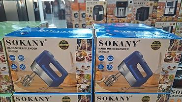 ucuz mikrodalgali soba: Sokany Hand Mixer/Blender SK-02037 - Güc: 800W - 5 sürət rejimi – — 1