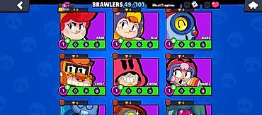 Digər aksesuarlar: Brawl Stars hesabı – geniş seçimli döyüşçülər və inkişaf etmiş — 8