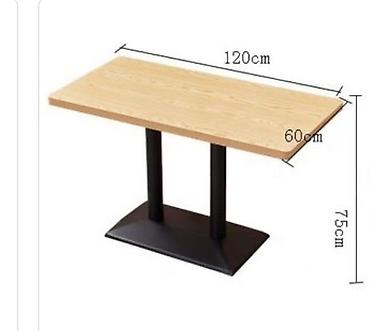 Sifarişlə restoran masaları: Kvadrat masa, Açılmayan, Taxta — 4