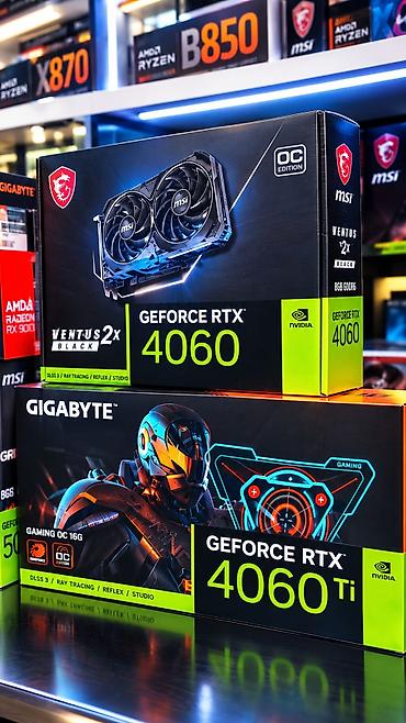 İkinci əl MSI GeForce RTX 4060 Ventus 2X Black (OC Edition) və