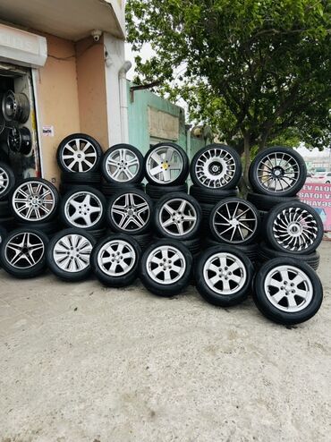 Disklər: Disk təkər 225 / 55 / R 17, 5 Boltlu