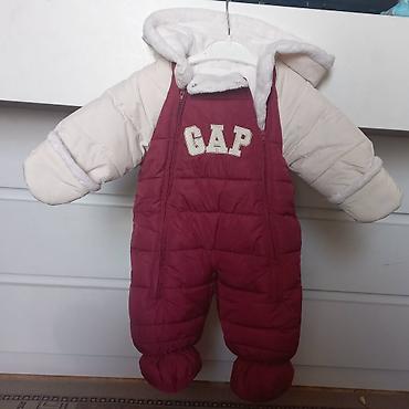 Верхняя одежда: Зиммний тёплый комбенизон на девочку 1-1,5 года в идеальном состоянии — 8