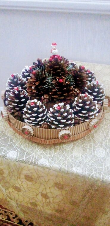 Yeni il oyuncaqları və bəzəkləri: Yeni il ücün əl işləri — 17