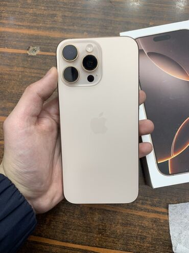 Apple iPhone: IPhone 16 Pro Max, 256 GB, Desert Titanium, Face ID — 2