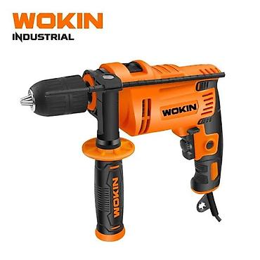 drel başlığı: WOKIN Zərbəli Drel — 750W, 13 mm patron WOKIN zərbəli drel divar — 1