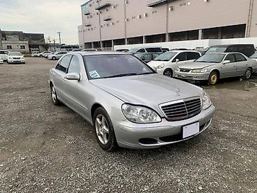 s500: Крыло Переднее левое Mercedes-Benz, 2002 г., Б/у, Оригинал — 2