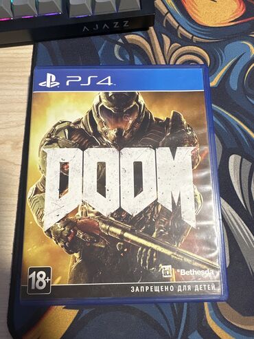 Oyun diskləri və kartricləri: DOOM, Ekşn, İşlənmiş Disk, PS4 (Sony Playstation 4), Pulsuz çatdırılma