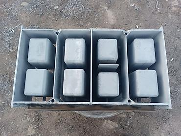 Матрицы для стройматериалов: Матрицы, прессформы для пескоблока в большом объеме, широкий — 14