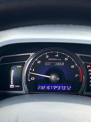 step wgn: Honda Civic: 2007 г., 1.3 л, Автомат, Гибрид, Седан — 5