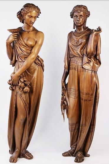 Статуэтки: Бюсты статуэтки из дерева, ручной работы,на заказ.изготовление из — 5