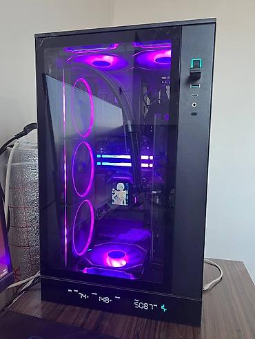 микрофон для игр: Игровой/рабочий ПК с эффектной RGB‑подсветкой и системным монитором на — 1
