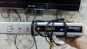 TV antenlər və qəbuledicilər: Tüner / Тюнер "Dreamsky DSR-3000" Совершенно новый, в отличном