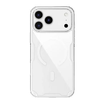 Maske i futrole za telefone: Futrola NILLKIN Nature Pro Magnetic za iPhone 17 Pro Max (6.9) bela — 1