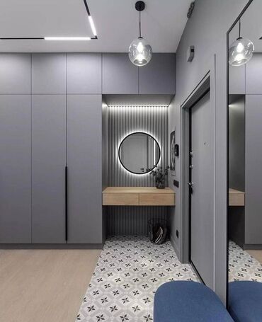 Шкафы для одежды: Мебель на заказ, Элегантный гардероб в современном стиле, выполненный — 43