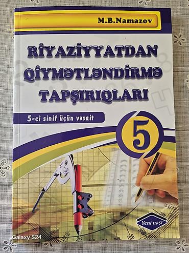 Школьные учебники: Məhsul: “Riyaziyyatdan Qiymətləndirmə Tapşırıqları” kitabı Müəllif — 1
