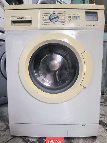 Paltaryuyan maşınlar: Paltaryuyan maşın Siemens, 6 kq, Avtomat, Qurutmasız, Kredit yoxdur — 20