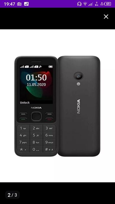 Мобильные телефоны и аксессуары: Nokia 1, Б/у, < 2 ГБ, цвет - Черный, 2 SIM