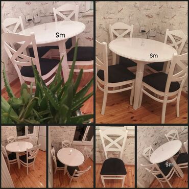 Sifarişlə masa və oturacaq dəstləri: ✔️Sifarişlə✔️ ✔️Kuxna üçün stol stul dəsti✨✨. 2 stul masa künc divan — 19